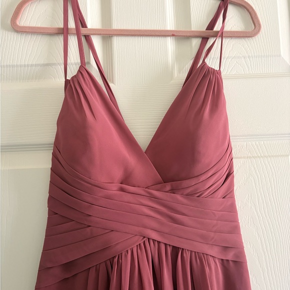 Azazie NWT Desert Rose Maxi Dress - Picture 5 of 8